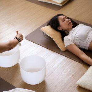 sound healing crystal bowls