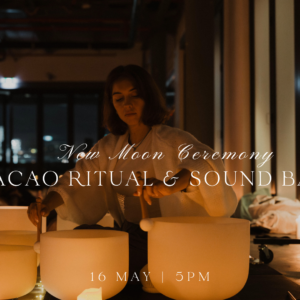 New moon ritual in sydney sound bath