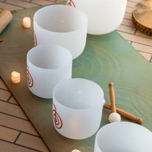 Reiki Energy Crystal Bowls Set
