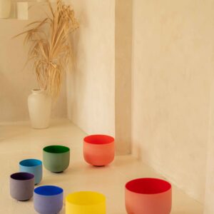 crystal bowls for sound healing 432Hz frequency sacred instuements sound bowls set