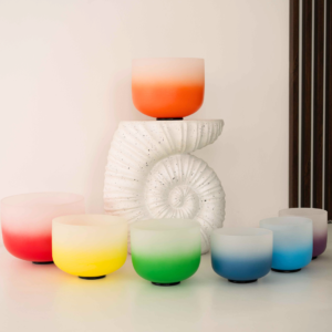 Light Castle Aura Set of 7 Chakra Crystal Bowls