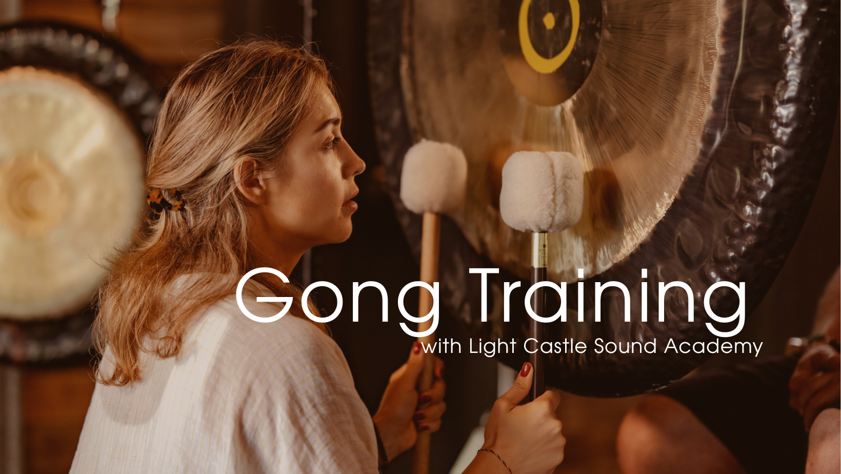 Gong Training in Brisbane | Light Castle Sound Academy