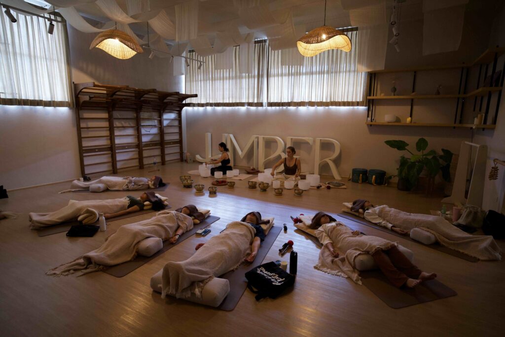 corporate sound bath in Sydney