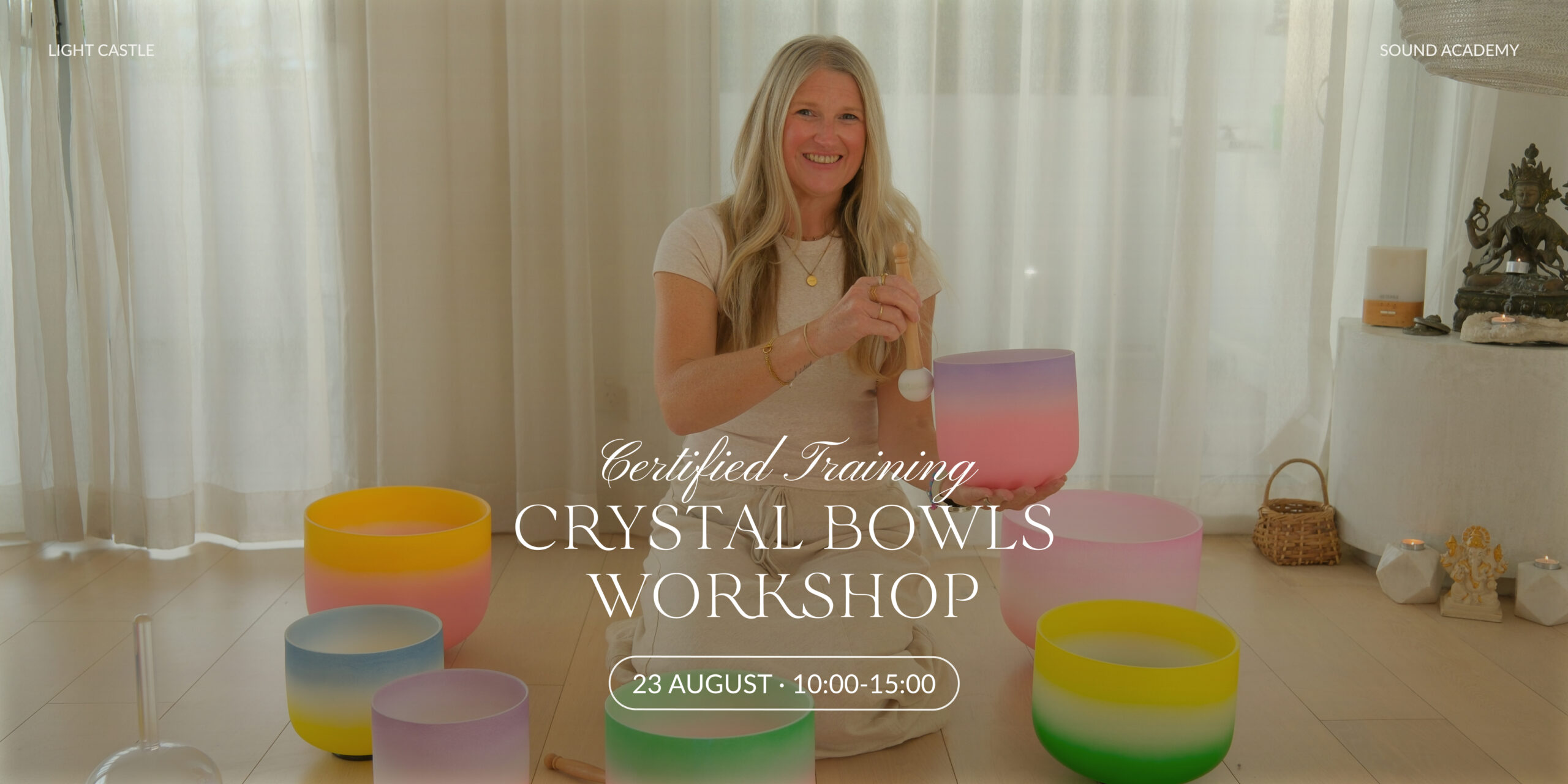Crystal Bowls Workshop 23 August | Brisbane