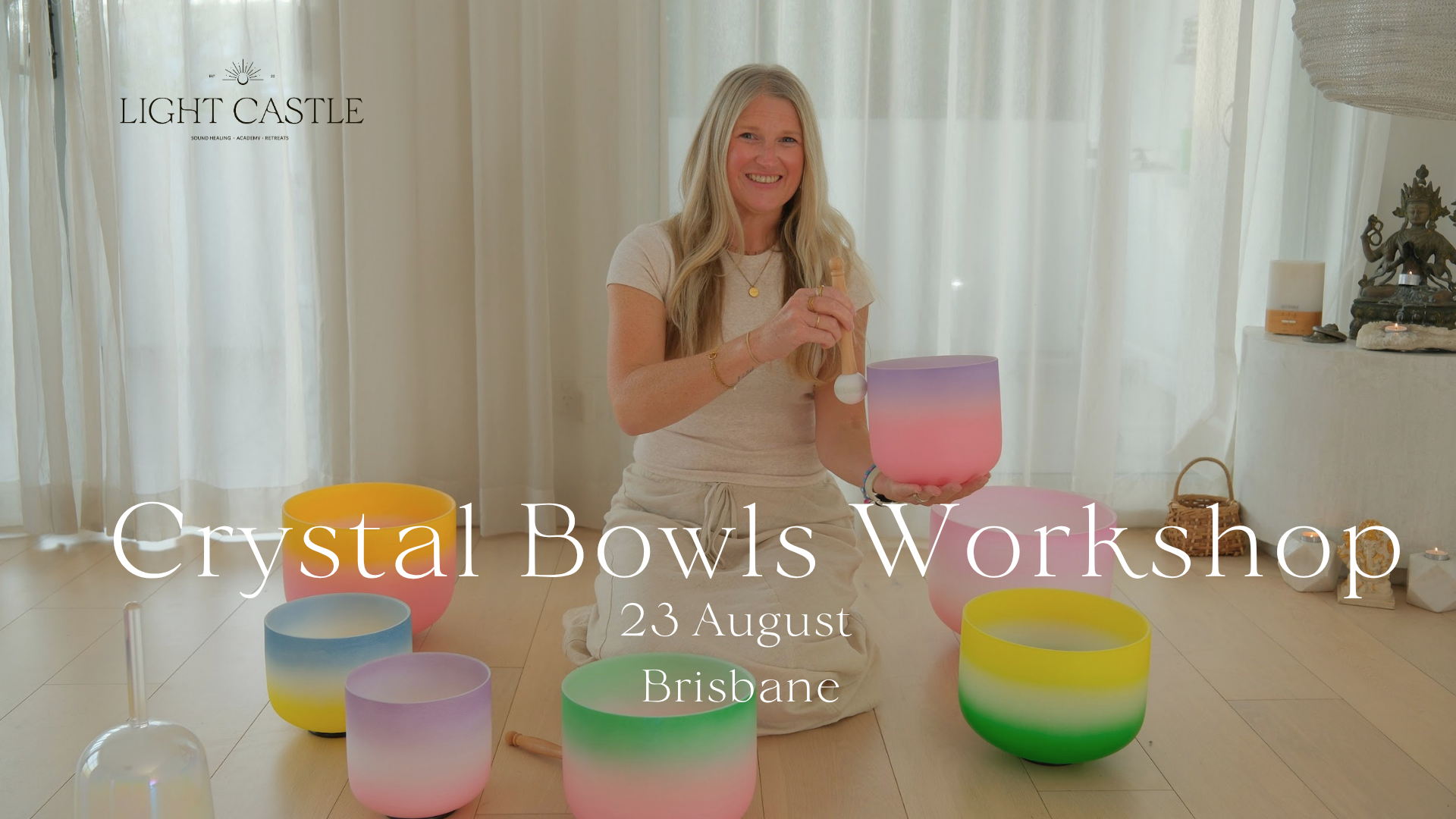 Crystal Bowls Workshop 23 August | Brisbane