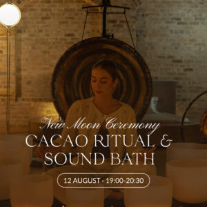 new moon sound bath wellness ritual