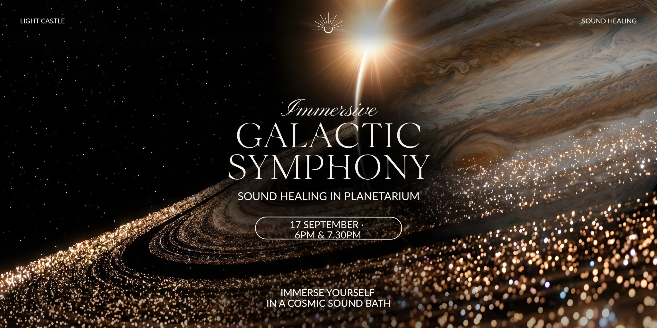Galactic Symphony – Sound Bath in Brisbane Planetarium | 6.00PM 17 September